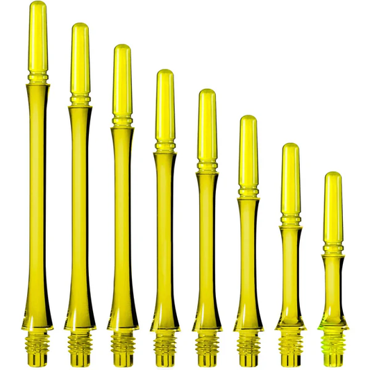 Cosmo Darts - Cosmo Fit Shaft Gear - Spinning - Slim - Clear Orange