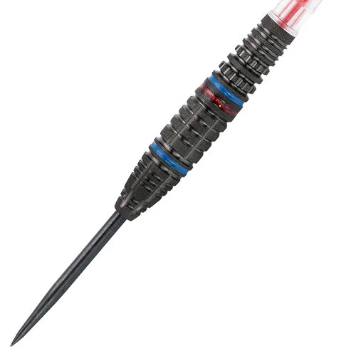 CUESOUL ENGINE V4 Steel Tip Dart Set, 90% Tungsten, 21g, Red Hope Ring