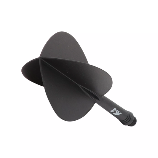 Teardrop Integrated dart Flight, Solid