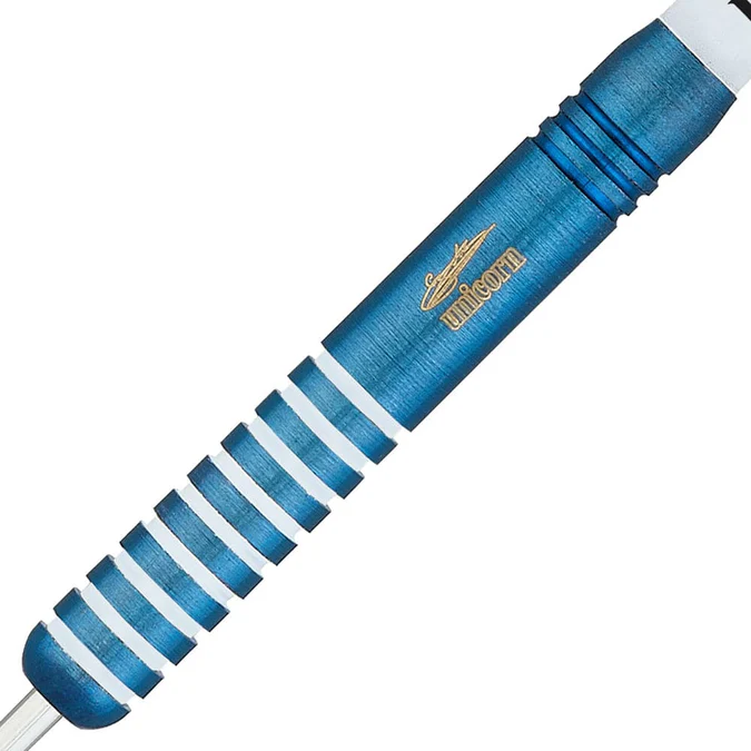 Blue Silver Star Gary Anderson Steel Tip Dart - 80% Tungsten