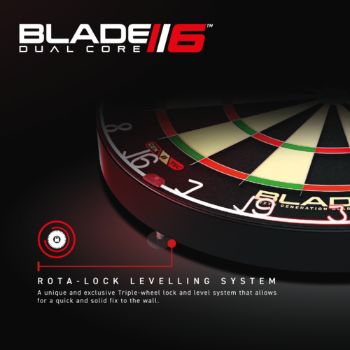 BLADE 6 DUAL CORE DARTBOARD