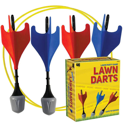 University Games Lawn Darts Game Classic Toss Game & Backyard Party Toy for Families Indoor & Outdoor Use