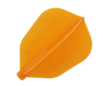 Cosmo Darts 6 Pack Fit Flight - Super Shape Dart Flight (Orange)