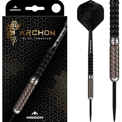 Mission - Mission Archon Darts - Steel Tip - 97.5% - Black & Bronze PVD