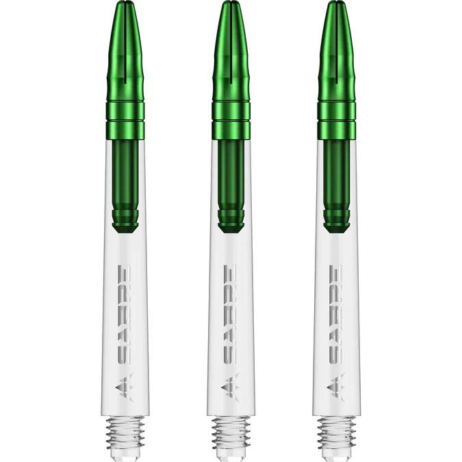 Mission Sabre Shafts - Polycarbonate Dart Stems - Clear