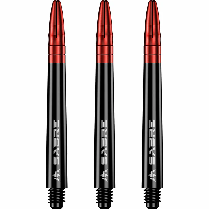 Mission Sabre Shafts - Polycarbonate Dart Stems - Black