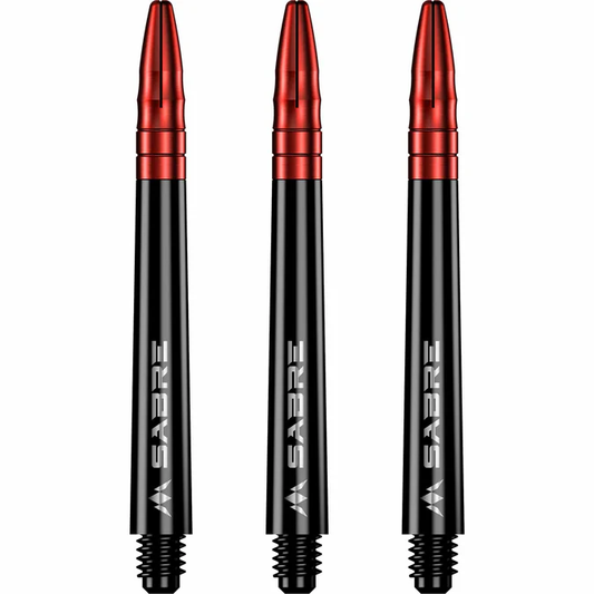 Mission Sabre Shafts - Polycarbonate Dart Stems - Black