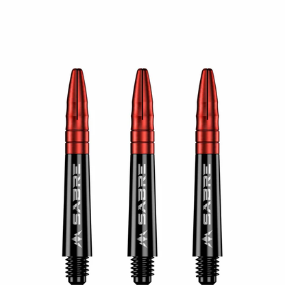 Mission Sabre Shafts - Polycarbonate Dart Stems - Black