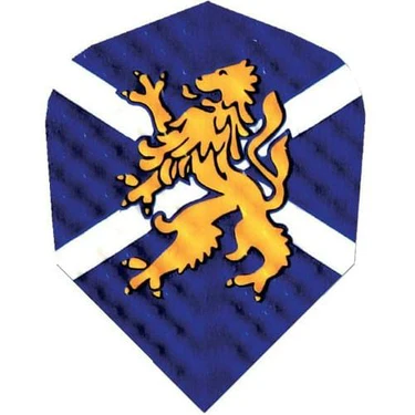 HARROWS DIMPLEX DART FLIGHTS - STANDARD SHAPE - SCOTLAND