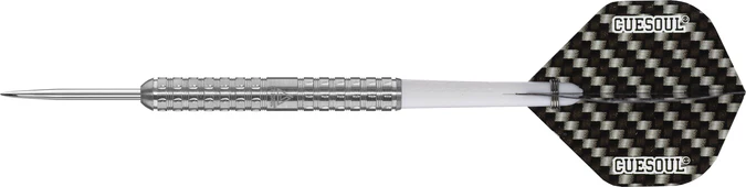 SWIFT Super Slim 98% Tungsten Steel Tip Darts Set, Silver, 22g