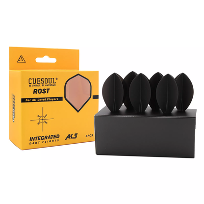 Teardrop Integrated dart Flight, Solid