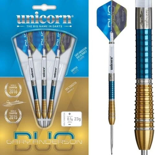 Gary Anderson Duo Steel Tip Dart - 90% Tungsten
