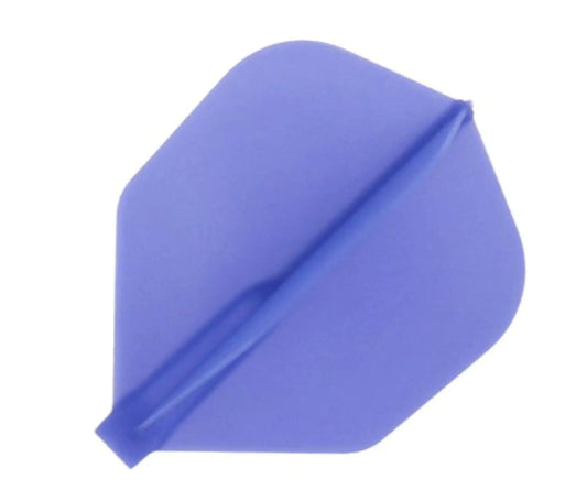 Cosmo Darts Flight Fit Flight Shape D Blue Pack of 6